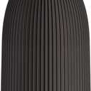 URPOWER 100ML Essential Oil Diffuser Ultrasonic Cool Mist Humidifier with 7 LED Lights, Timer & Auto-Off Quiet Aromatherapy Scent Diffuser for Home Bedroom Office Relaxation (Striped Black)