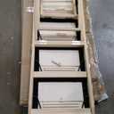 Foldable Wooden Dog Ramp & Pet Stairs - 5-Level Non-Slip Pet Steps for Dogs & Cats, Balanced Indoor/Outdoor Use