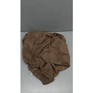 Chair Back Cover,  Removable Washable Chair Protector ( Brown), 8x14x32"