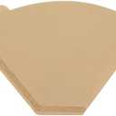 Coffee Filters #4，Cone Coffee Filter 8-12 Cup，300 Unbleached Natural Coffee Filters