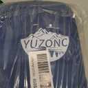 Yuzonc Camping Sleeping Pad, Ultralight Inflatable Sleeping Mat with Built-in Foot Pump & Pillow, Compact Air Mattress for Camping, Backpacking, Hiking, Tent - Blue