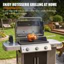 7652 Rotisserie Kit for Weber Genesis II 200/300, 13W Motor, Stainless
