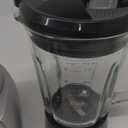 BLACK+DECKER PowerCrush Countertop Blender, 6-Cup Glass Jar, For Smoothies and More, Stainless Steel Blade, 4 Speed Settings to Puree, Crush Ice, Chop, Dice, and Pulse, Dishwasher Safe, 700W Motor