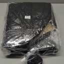 2 Pack Leather Front Car Seat Cover, Anti-Slip and Full Wrap Driver Car Seat Protectors with Storage Pocket, Luxury Waterproof Bottom Auto Seat Cushion Pad Mat for Most Vehicles (Black)