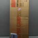 GREEN PARTY Folding Camping Chair Oversized Heavy Duty Lawn Chair with Cooler Bag, Cup Holder, Storage Pocket, Collapsible Padded Outdoor Arm Chair, Quad Lumbar (2 Pack Blue)