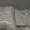 Monbix Queen Comforter Set - 7 Pieces Beige Bed in a Bag Queen Bedding Sets with Comforters, All Seasons Comforter Bed Set with Sheets,Pillowcases & Shams