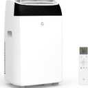 14,000 BTU Portable Air Conditioners - 3 in-1 Standing AC Units Powerful Quiet Smart Air Conditioning Cools Within 750 Sq.Ft with Remote Control Dry/Fan Modes for Indoor Large Room Dorm (White)