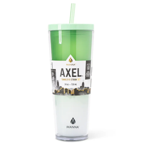 Manna Axel Tumbler Plastic 24OZ Green
