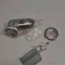 BEAUTURAL Fabric Shaver and Lint Remover, Sweater Defuzzer with 2-Speeds, 2 Replaceable Stainless Steel Blades, Battery Operated, Remove Clothes Fuzz, Lint Balls, Pills, Bobbles Gray