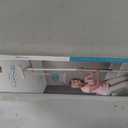 Stander Wonder Pole Slim, Tension Mounted Security-Pole, Elderly Floor to Ceiling Transfer-Pole for Seniors, Bathroom Grab Bar Stability Rail with Padded Handle, White
