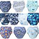 Training Pants for Boys Girls, Absorbent Potty Training Underwear, Toddlers Waterproof Underwear 10 pcs, S