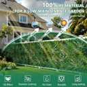 Grooy 20"X20" Grass Wall, 8PCS Boxwood Panels UV-Protected Faux Grass Backdrop Wall,Greenery Privacy Hedge Screen for Outdoor Garden Patio, Indoor Party Balcony Fence Decor