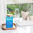 NewEleven Gift For Friends, Bestie - Birthday Gifts for Women Friendship - Unique Friendship Gifts For Women, Friend, Bestie, Bff, Soul Sister, Work Bestie - 16 Oz Coffee Glass