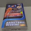 Indoor Basketball Hoop Boys Gifts for Teens Door Room Basketball Hoop Mini Hoop with Scoreboard, 3 Balls and Batteries Basketball Toys for 8 9 10 11 12