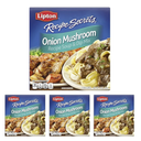 SOUP SECRETS Lipton Recipe Soup and Dip Mix For a Delicious Meal Onion Mushroom Great With Your Favorite Recipes, Dip or Soup Mix 1.8 oz (Pack of 12)