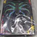 1600W Slim Underseat Car Subwoofer and Amp Package with RGB Beat-Synced Light, Built-in Class D Amplifier, Low Pass/Gain/Bass Boost Control, Cast Aluminum, Deep Bass for Truck SUV Jeep