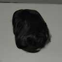 YOUNIGA Black Bob Wig With Bangs 12 Inch Short Bob wig for Women Short Bob Wigs Synthetic Fiber Bob Wigs and Halloween Cosplay Wig With One Cap (Nature Black)
