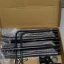 Bird Feeder Pole Kit 79.2 Inches, Bird House Pole for Outdoors Heavy Duty, 5 Base Prongs Adjustable Bird Feeder Stand for Bird House, Suitable for BF002