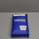 MIULEE Decorative Chenille Check Euro Shams Throw Pillow Covers Vintage Plaid Couch Pillows 24x24 Inch Set of 2 Neutral Boho Cushion Covers Modern Spring Decor for Sofa Bed Living Room Taupe Grey