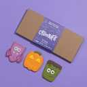 2 x Monster Gift | Hand-Decorated Dog Cookies 3 Pack in Gift Box | Extra Large Dog Treats 62g Cookie, Monster Biscuits, Vegan Snacks for Dogs, Gifts for Dogs