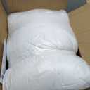 MIULEE Pillows Inserts, Pack of 4 20x20 Inch 100% Virgin Microfiber Filling Throw Pillows for Bed Couch Sofa