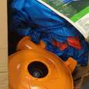 Little Tikes Jump 'n Slide Inflatable Bouncer Includes Heavy Duty Blower With GFCI, Stakes, Repair Patches, And Storage Bag, for Kids Ages 3-8 Years