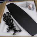 Yanokooe Tiffany Ceiling Fans with Lights - 48" Ceiling Fan Chandelier with 5 Dual-Blades and Glass Shade, 6 Speeds and Reversible, Indoor and Outdoor, Retro Style