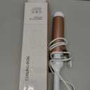 Large Curling Iron 2 Inch Barrel, Long Barrel Curling Wand for Hair, Ceramic Tourmaline Hair Styling Tool, Double Voltage, White