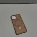 PeakFuel Compatible with iPhone 12 & 12 Pro Case 6.1'' with Magnetic Ring Stand [Military Drop Protection][Compatible with MagSafe] Shockproof 12 & 12 Pro Phone Case for Men Wowen,Brown