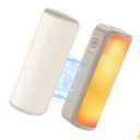 2 Pack Hand Warmers Rechargeable, Portable Electric Hand Warmers Reusable Fast Heating, Fits in Gloves for Winter Sports Hunting Accessories Outdoor/Indoor/Warm Gifts for Men Women (White)