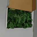 Felice Arts 12 Pack Green Roses Artificial Flowers with Stems Silk Roses for Vase Fake Flowers Bouquet for St Patricks Day Wedding Table Home Kitchen Party DIY Christmas Decor