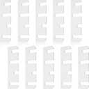 10 Pcs Hardware Door Hinge Shims Stainless Steel Metal Coated Finish Door Hinge Shim for Repair Kit (4 Inch)