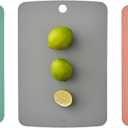 TPU Cutting Board (3, Mix(Mint+Gray+Pink), Medium)