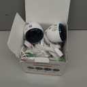 2K Cameras for Home Security, 5G & 2.4G WiFi Security Camera Indoor Outdoor for Baby Pet Dog Cat Nanny, 2-Way Audio, Color Night Vision, Siren, 24/7 Local Recording, IP65, Work with Alexa, K07-4P (White)