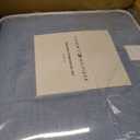 Tommy Hilfiger - Twin/Twin XL Comforter Set, Textured Cotton Plain Weave Bedding with Matching Sham, Reversible, Medium Weight for Year-Round Use, Dorm Essentials, Oeko-Tex Certified (Medium Blue)