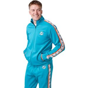 FOCO Men's NFL Team Color Stripe Logo Track Suit (XX-Large, Jacket)