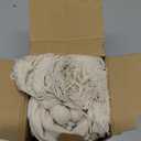 Kevin Textile Spring 12x20 Inch Lumbar Throw Pillow Cover 1 Pack Boho Decorative Soft Chenille Thread Woven Tufted Textured Rectangle Cushion Case Accent for Living Room Couch Sofa Bed, Beige