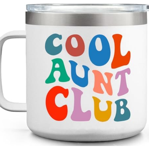 Valman Gifts for Aunt - Aunt Gifts from Niece, Nephew Aunt Birthday Gift Christmas Gifts for Aunties - 14Oz Tumbler/Mug