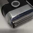 Electric Foil Shavers for Men: Mini Electric Razor, Foil Shaver for Face, IPX7 Waterproof Wet Dry Cordless Razor with 3 Floating Blades, LED Display for Travel & Home, USB Type C (Grey)