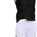 Inno 2 Piece Workout Set Gym Clothes for Men Shirt and Shorts with Leggings Moisture-wicking Athletic Outfits (X-Large, Black)