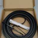37561S.S Belt & Bullet Assembly for 8 ft Garage Door, Compatible with Genie SilentMax 1000 1200, IntelliG 1000, Genie IntelliG 1200, Genie 3042 3024 4042 2028 Fit for Genie Garage Door Opener Parts