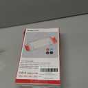 Clear Dockable Case for Nintendo Switch 2 2025, PC Protective Cover for Switch 2 Console, Hard TPU Grip Case with 4 Thumb Grip Caps for Joy-Con Controller, Pack of 2