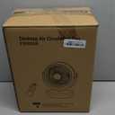 PNTCK Air Circulator Fan for Bedroom, 13" Table Fan with Remote, 90 Oscillating & 120 Tilt, 60ft Strong Airflow, Quiet 25dB Electric Fan with 4 Speeds, 4 Modes & 12H Timer (Black)