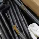 GoSports Range Cage Elite Golf Hitting Net - 8 x 8 ft Golf Simulator Enclosure with Impact Screen