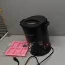 Leerie 12Lbs Digital Wax Melter for Candle Making - D6 Candle Wax Melting Pot with Accurate Temperature Control & Heating Core Brass Spout for DIY Home Business Candle Maker