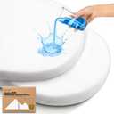 2-pk Waterproof Bassinet Sheets Girls, Boys, Cotton - 33x17 Universal Bassinet Mattress Pad Protector Cover, Compatible with Graco,Baby Delight,Chicco,Halo Bassinest Swivel Sleeper Fitted (Soft White)