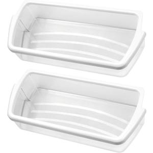 2 PACKS W10321304 Refrigerator Door Shelf by AMI PARTS Fit for Whirl-pool fridge shelf replacement WRS325FDAM02 WRS325FDAM04 WRS325FDAB02 WRS325FDAB06 WRS325FDAD02, Replaces AP6019471 PS11752778