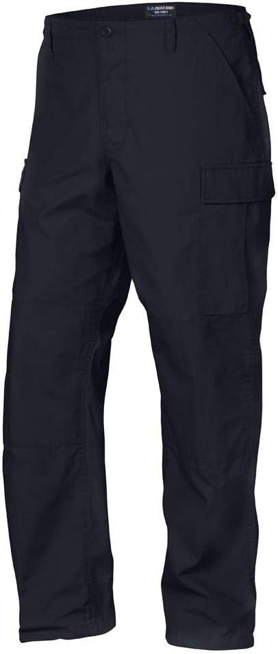 LAPG BDU Pants for Men, 6 Pocket Design BDU Tactical Cargo Pants, Lightweight Cotton Rip-Stop Fabric Pants Medium Short