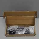 Jeasor Industrial Pipe Clothes Rack Floating DIY Wall Mounted, Heavy Duty Rustic Vintage Clothing Rod, Metal Garment Bar Space-Saving Hanging for Bedroom, Bathroom and Laundry Room (Black 20 Inch)