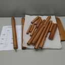 Solid Wood Coat Rack - Freestanding Coat Hat Rack Stand with 14 Hooks, Clothes Rack Heavy Duty Space Saving Entryway Coat Tree Hanger Rack for Coats Jackets Hats Bags, Adjustable Height